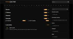 Desktop Screenshot of filmepe.net