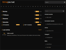 Tablet Screenshot of filmepe.net